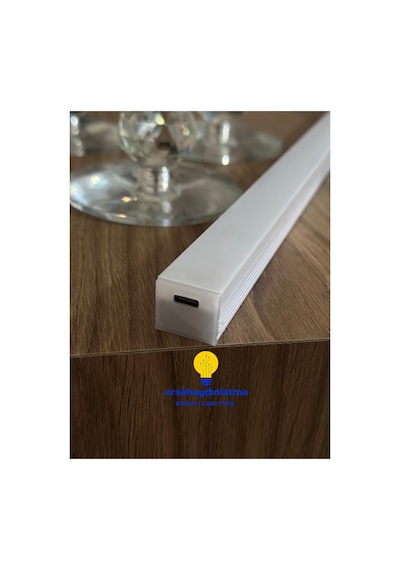 Hareket Sensörlü Şarjlı Led Lamba 30 Cm Beyaz Renk