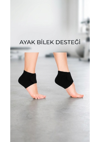 Silikon Taban Ortopedik 2'li Topuk Dikeni Destek Çorap Seti