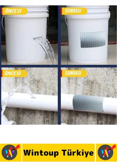 Ultra Güçlü Su Neme Dayanıklı Çok Amaçlı Montaj Onarım İzolasyon Tamir Bantı Sarı 48 Mmx10 Mtr 2 Adt