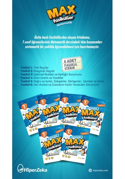 2026 7. Sınıf Matematik Max Fasiküller| Erdem Kurak & Girayhan Kazancı