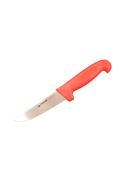 Fischer 3010 14cm Kasap Bıçağı, Kırmızı