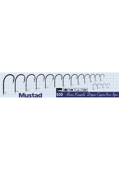 Mustad Olta İğnesi 530 50li No:13 32750595