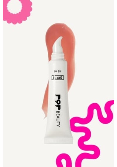Pop Beauty Dudak Nemlendirici Lip Gloss SPF15 Pembe