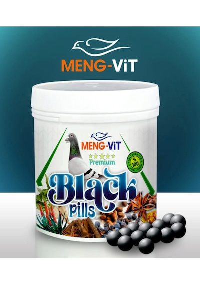 Meng-vit Black Pills 500 Adet