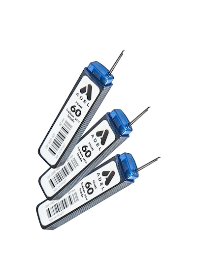 Prime Min Kalem Ucu, 60 Mm, 0.7, Siyah Uç, 3 Kutu