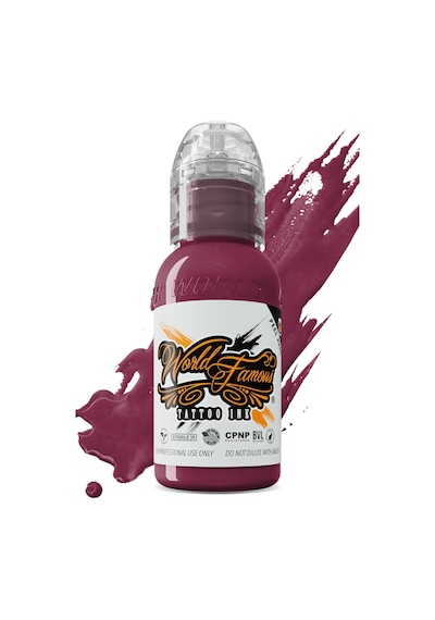 World Famous Blackberry Dövme Boyası 30ml Böğürtlen Moru Profesyonel Tattoo Ink