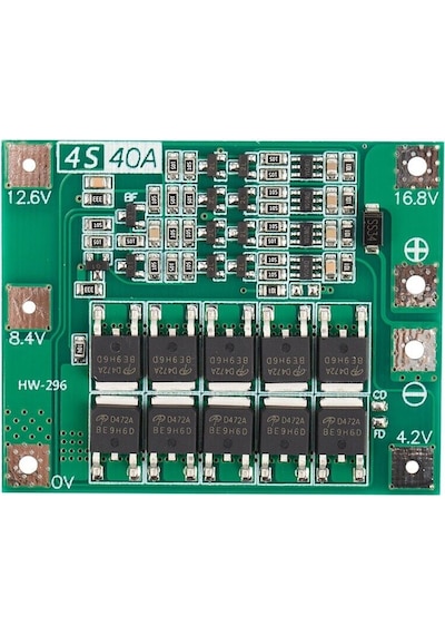4S 40A 18650 Lityum Pil Şarj Koruma Devresi Balanslı