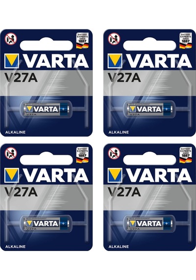 Varta 4227 V27A 12V Alkalin Pil 4'lü