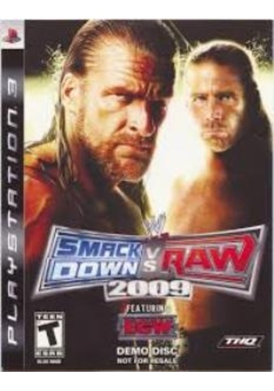 Smackdown Vs Raw 2009 Ps3 Playstation 3 Oyunu Kutulu