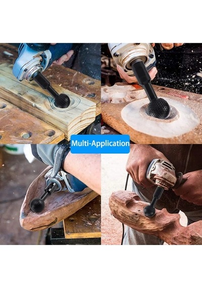 Merttools Küresel Ahşap Oyma Top Törpü Aşındırma Sondaj Topu Avuç