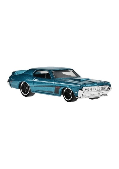 Hot Wheels '69 Mercury Cougar Eliminator - Muscle Mania 1/64 Diecast Model Araba Çok Renkli