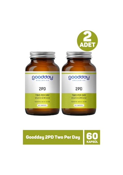 Goodday 2pd Two Per Day 60 Kapsül 2 Adet