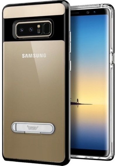 Buff Galaxy Note 8 İle Uyumlu Air Bumper Kılıf Black Buff Galaxy Note 8 İle Uyumlu Air Bumper Kılıf Black