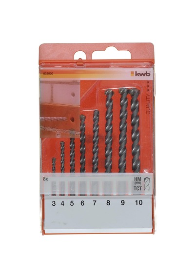 Beton Matkap Uç Seti 8 Parça 3-10 Mm - 49038900