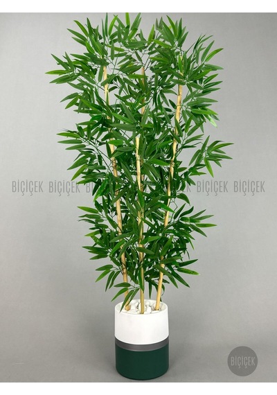 Yapay Bambu Ağacı 140cm Lux Saksı H