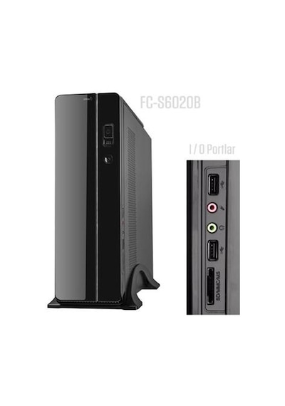 Frisby Fc-S6020B 300W Slim Mini Tower Kasa/Siyah