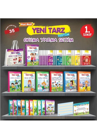 Artı Eğitim 1. Sınıf Okuma Yazma Seti