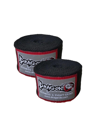 Yakuza Kick Boks Eldiveni Şeffaf Dişlik Ve 3 5 Metre Elastik Bandaj 3'lü Set Siyah 12 Oz