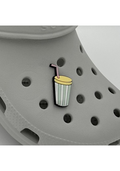 Crocs Terlik Süsü Ve Aksesuarı , Çanta Süsü Jibbitz Pipetli Çizgili Bardak 01 Görsel Figür Aksesuar Mint-sarı-pembe Crocs Terlik Süsü Ve Aksesuarı , Çanta Süsü Jibbitz Pipetli Çizgili Bardak 01 Görsel Figür Aksesuar Mint-sarı-pembe