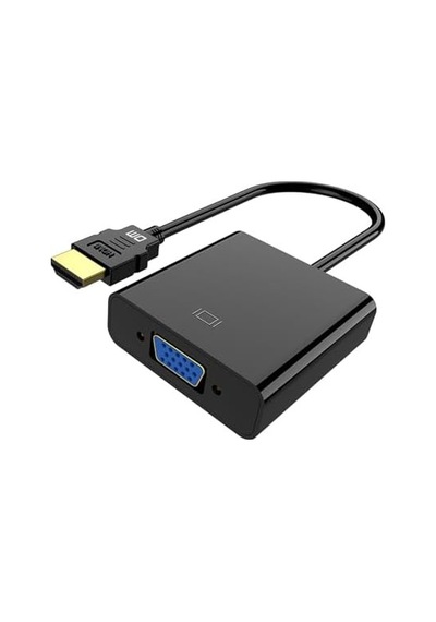 Chb020 Hdmı To Vga Dişi Çevirici Adaptör Siyah