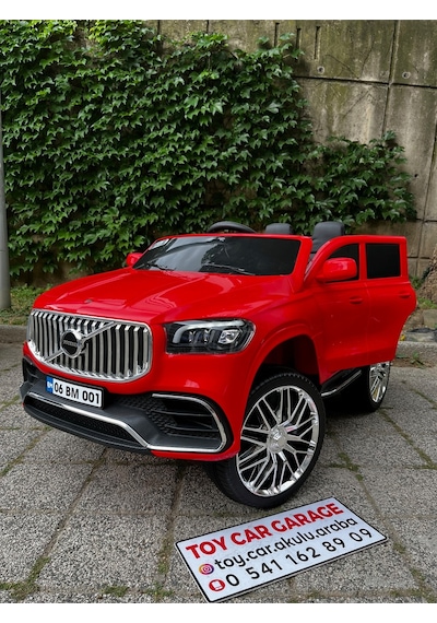 Volvo Akülü Araba 0-6 Yaş Kırmızı