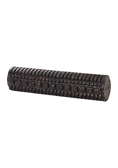 Actifoam Trigger Point Foam Roller Masaj Köpüğü Köpük Rulo 30 Cm-Orta Sert-Siyah Mavi