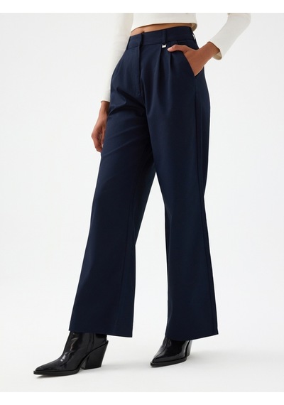 Relax Fit Kadın Pantolon Lacivert