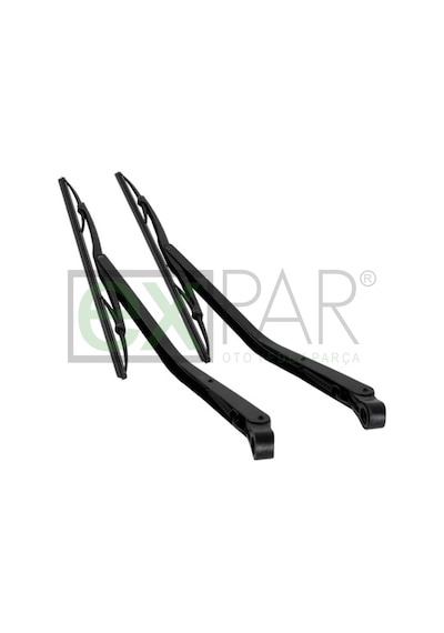 Tofaş Şahin Ön Cam Silecek Kollu Süpürge Takımı 1988-2001 Komple Oem Tip Metal Gövde