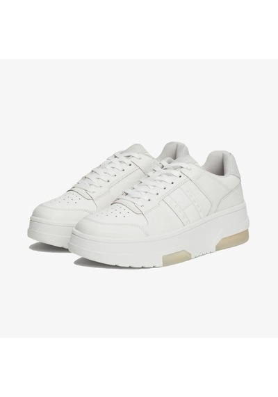 Tommy Hilfiger Tommy Jeans The Brooklyn Flatform Kadın Gri Sneaker Düz En0en02592 Gri