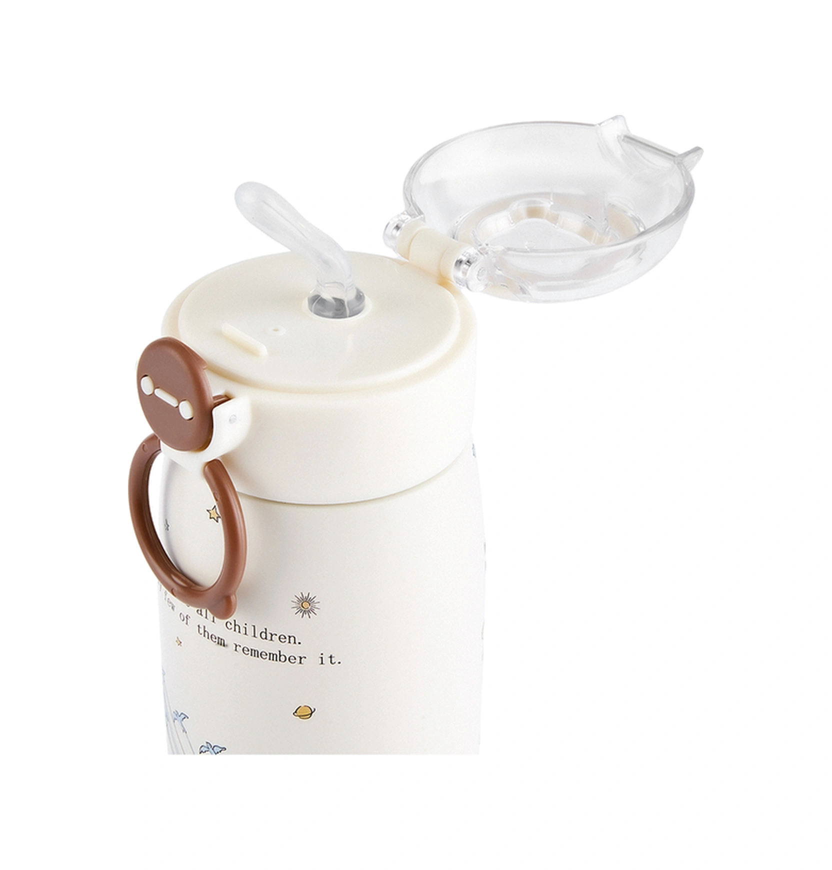 Karaca Prince Çelik Sızdırmaz Termos Krem 600 Ml Krem