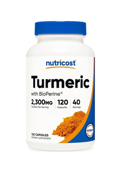 Turmeric With Bioperine 2,300 Mg 120 Capsules 40 Servis
