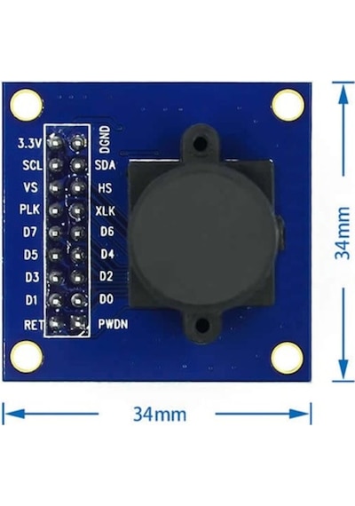 Arduino Vga Kamera Modülü Ov7670