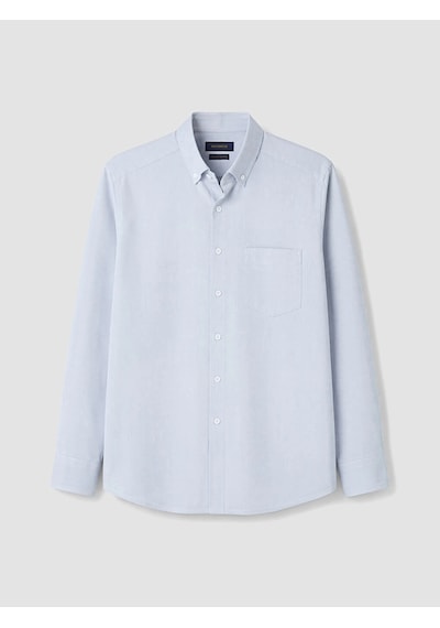 LC Waikiki Southblue Mavi Regular Fit Oxford Erkek Gömlek Blue