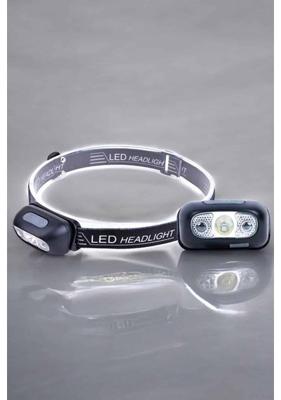 Northcity Kamp Lambası Led Kafa Lambası Balıkçı Lambası Ayarlanabilir - 4 Mod Ve Ir Sensör Açık Beyaz