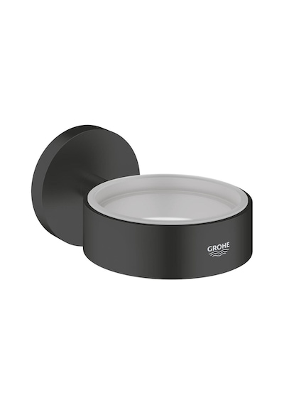 Grohe Essentials Cam Tutacak Mat Siyah - 1024662430 Siyah