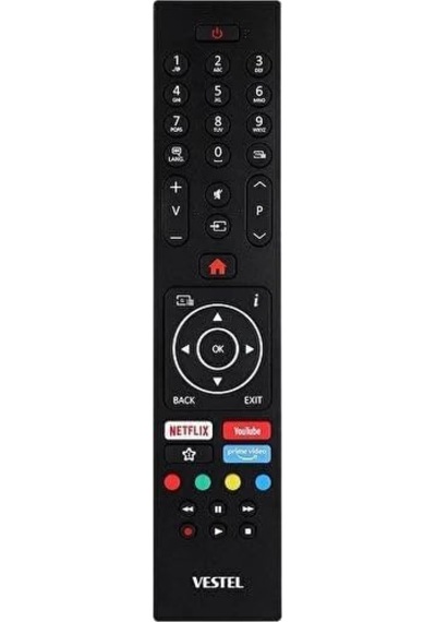 Kumanda Vestel 49ud9200 Uyumlu 4k Smart Led Televizyon Kumandası