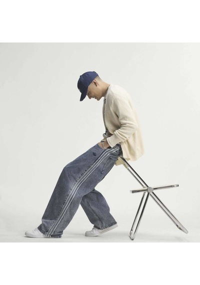 Adidas Kq8853 Jeans Erkek Pantolon Mavi