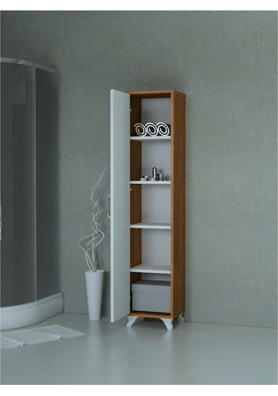 Mobilique Banyo Boy Dolap Pedro 600-00-438 Çok Renkli