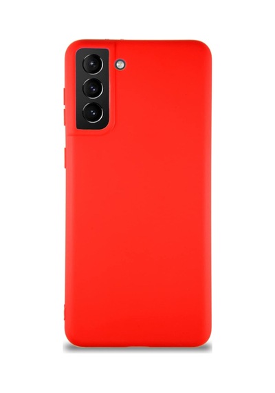 İletişim S21 İle Uyumlu Kılıf Soft Premier Renkli Silikon Kapak - Kırmızı Sku: Zeusb0brrkql6g