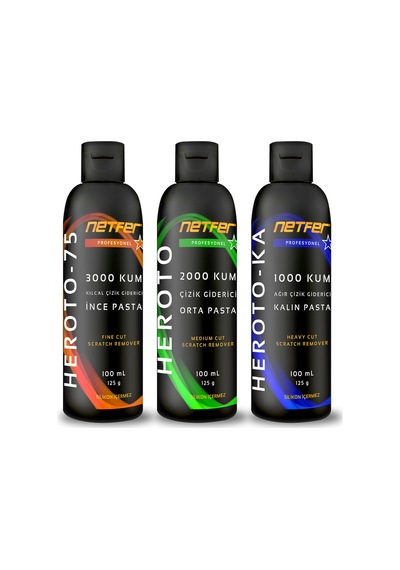 Netfer 3'lü Pasta Set - 3x100 Ml