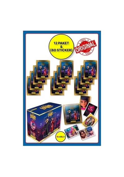 Miraculous Ladybug Mucize Uğur Böceği Sticker Çıkartma - 12 Paket 60 Adet Sticker Kbestmıecslm Abanoz