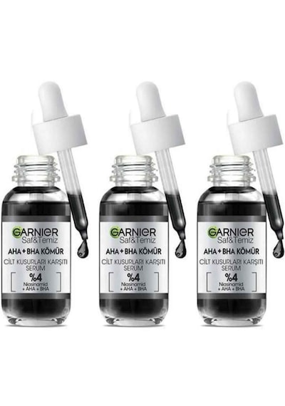 Garnier Aha + Bha Cilt Kusurları Karşıtı Serum 3 X 30 Ml