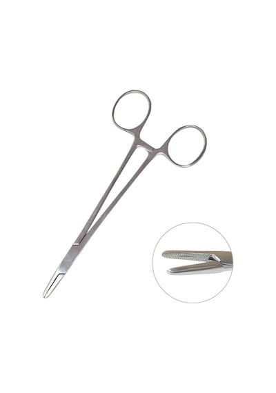 Barışhan Medikal Büyük Dikiş İğne Tutucu 6.2inç/15.7cm Eğitim Materyali