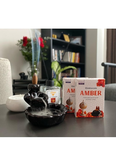 Amber Kokulu Geri Akış Tütsü