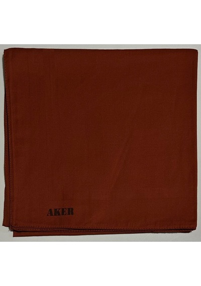 Aker Düz Pamuklu Koton Eşarp 1030950-961 Kiremit Kiremit