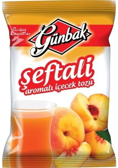 Günbak Şeftali Aromalı İçecek Tozu 250 G