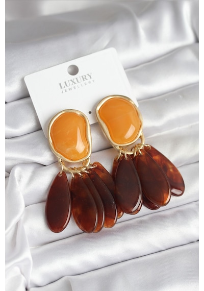 Pirinç Gold Renk Vintage Model Kadın Küpe Diğer 63808829