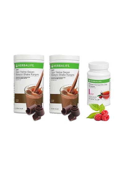 Herbalife Çikolata Shake 50gr Ahududu Çay