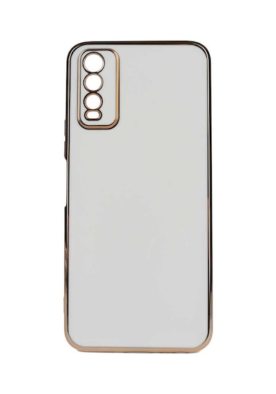 Zore Vivo Y20 Kılıf Nvth Bark Kapak - Beyaz