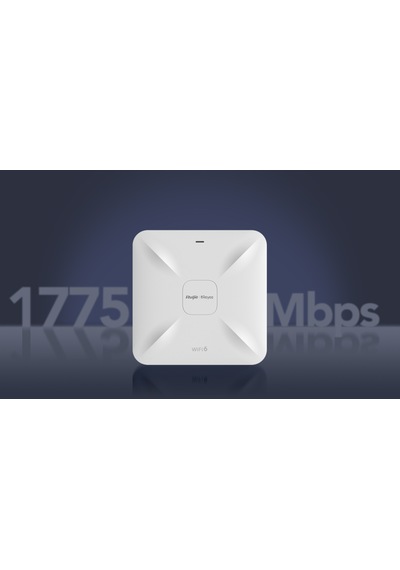 Ruıjıe Reyee Rg-rap2260 G , Ax3200, 2port 2.5ge, 1775mbps, Dual Band, Wifi 6, Poe, Tavan Tipi, Reyee Mesh, Access Point